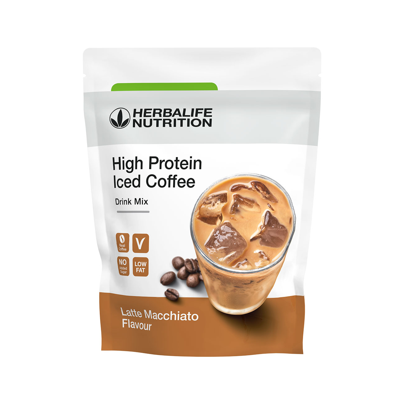 Herbashopping.eu - High Protein Iced Coffee Latte Latte Macchiato 308 g