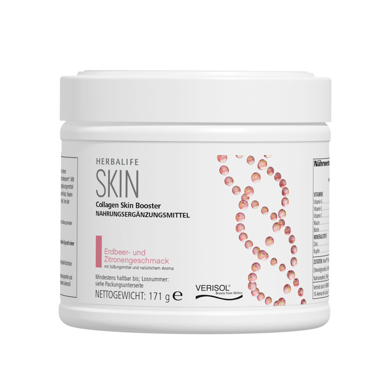 Herbalife SKIN Collagen Skin Booster Ernährung für deine Haut Erdbeer - und Zitronengeschmack 171 g 9 Herbashopping.eu - Herbalife SKIN Collagen Skin Booster Ernährung für deine Haut Erdbeer - und Zitronengeschmack 171 g