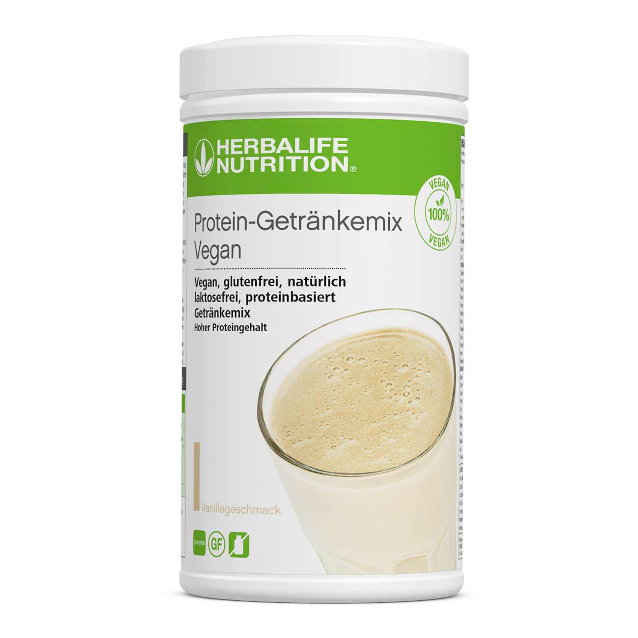 Herbashopping.eu - Protein-Getränkemix Vegan Vanillegeschmack (560 g)