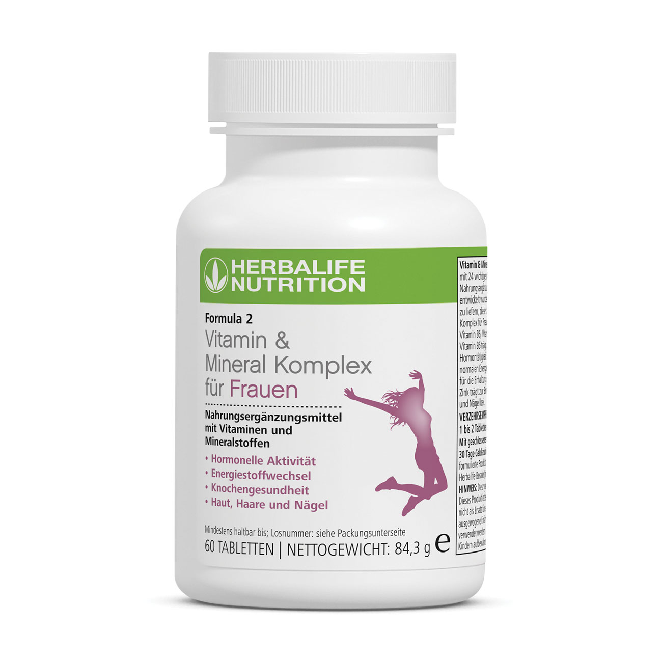 Vitamin & Mineral Komplex für Frauen 84.3 g 6 Herbashopping.eu - Vitamin & Mineral Komplex für Frauen 84.3 g
