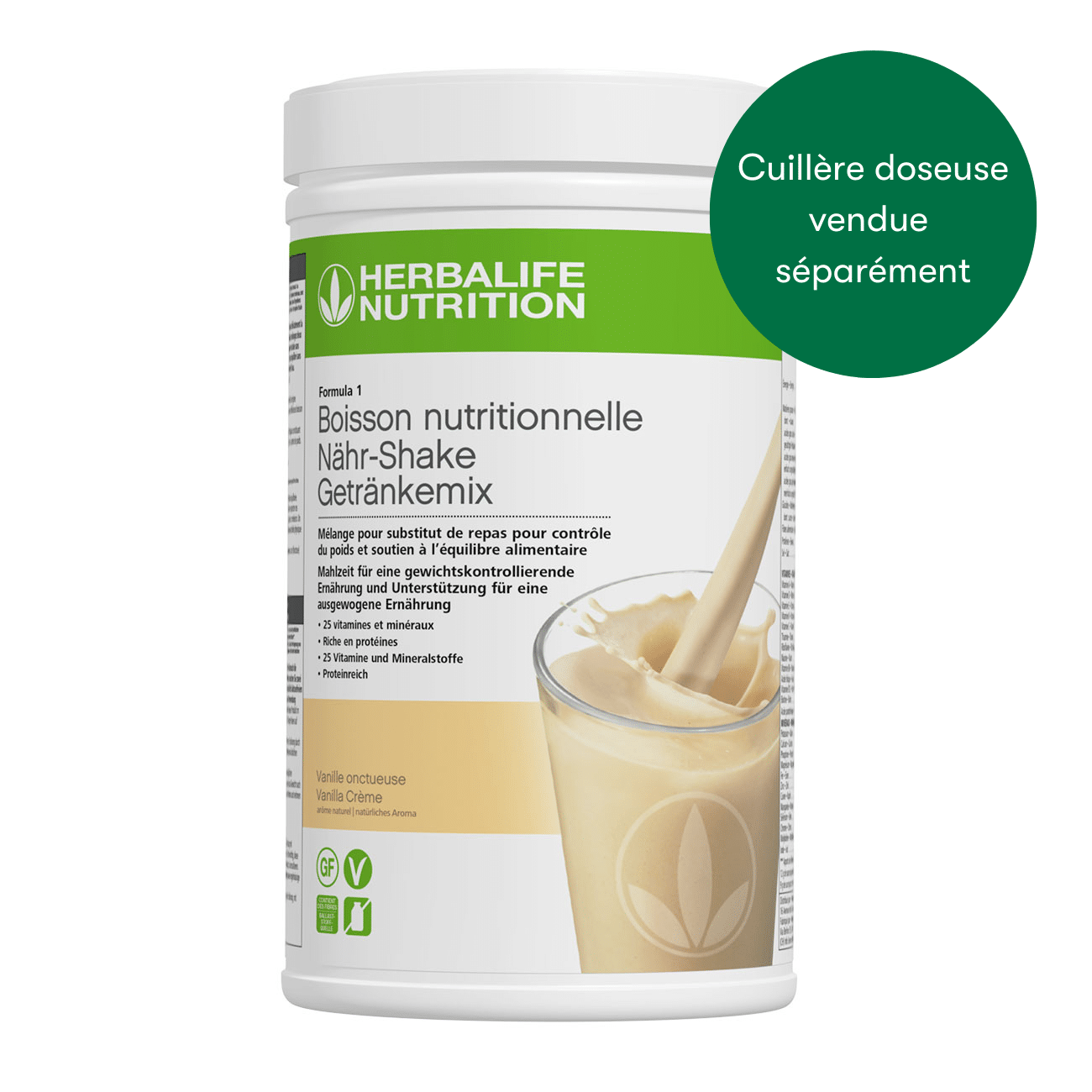 Herbashopping.eu - Formula 1 Nouvelle génération - Boisson Nutritionnelle Vanille Onctueuse 780 g