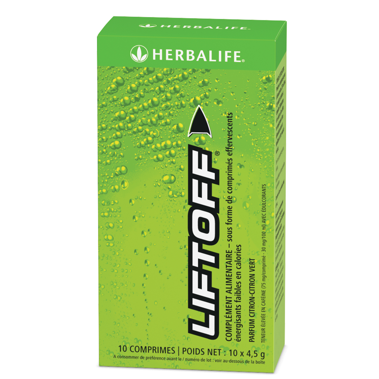 Herbashopping.eu - Liftoff® Citron-Citron vert 10 sachets de 4