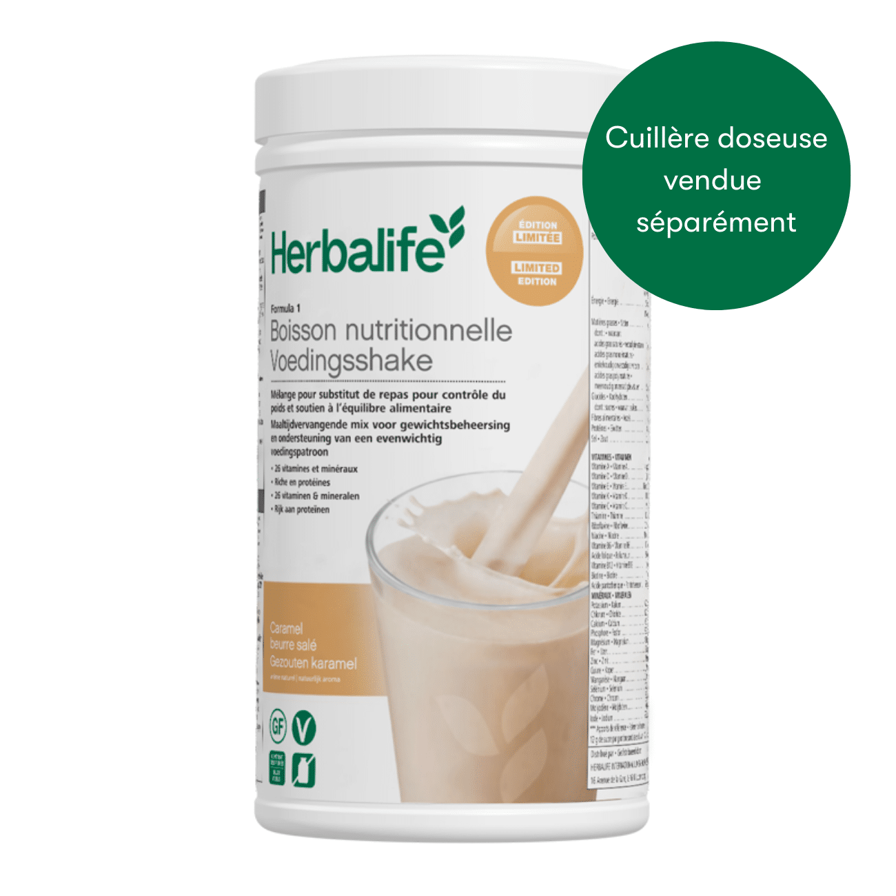 Formula 1 Boisson Nutritionnelle Édition Limitée Caramel beurre salé 550 g 9 Herbashopping.eu - Formula 1 Boisson Nutritionnelle Édition Limitée Caramel beurre salé 550 g