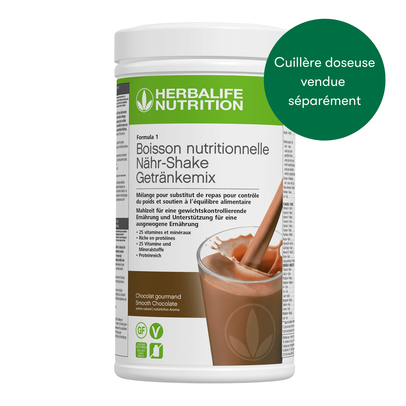 Herbashopping.eu - Formula 1 Nouvelle génération - Boisson Nutritionnelle Chocolat gourmand 550 g
