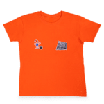Herbashopping.eu - T shirt HFF en coton orange - Taille XL
