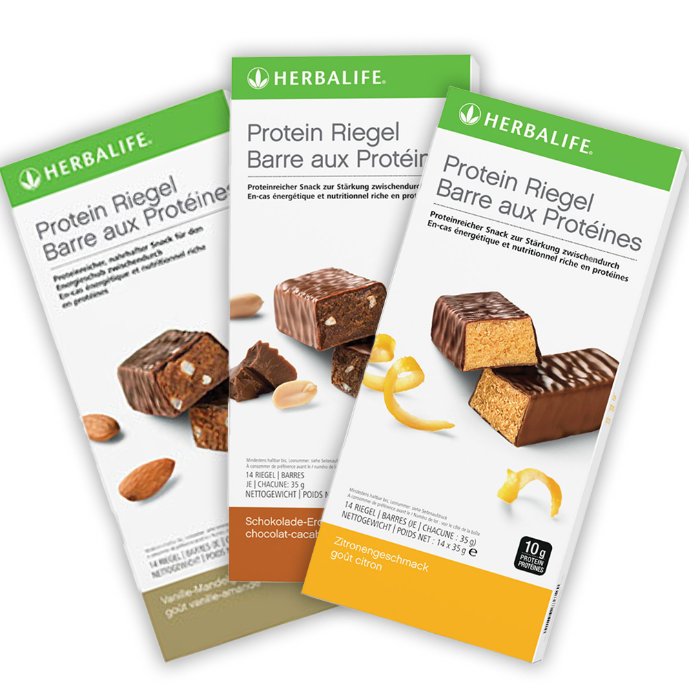 Herbalife Protein Riegel (14 Riegel) 10 %title - herbashopping.eu Onlineshop